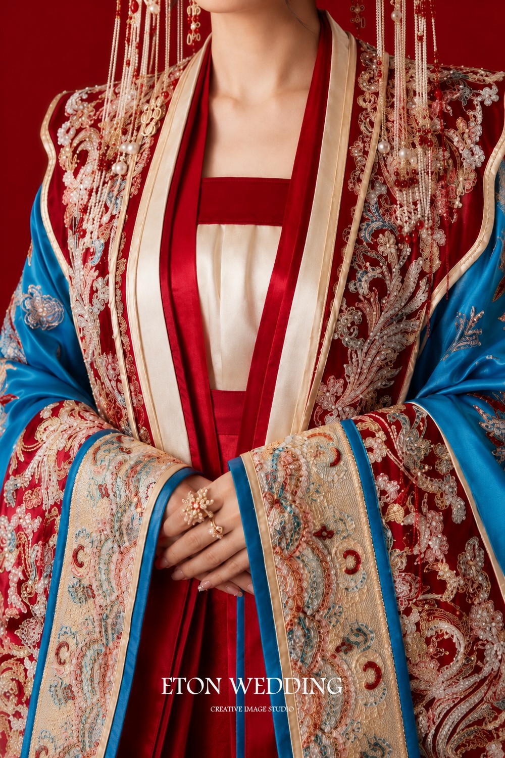 中式禮服,秀禾服,新中式禮服,漢服,漢婚服,龍鳳褂